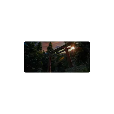 Mousepad paisaje puertas templo 53x25 Classic | Custom