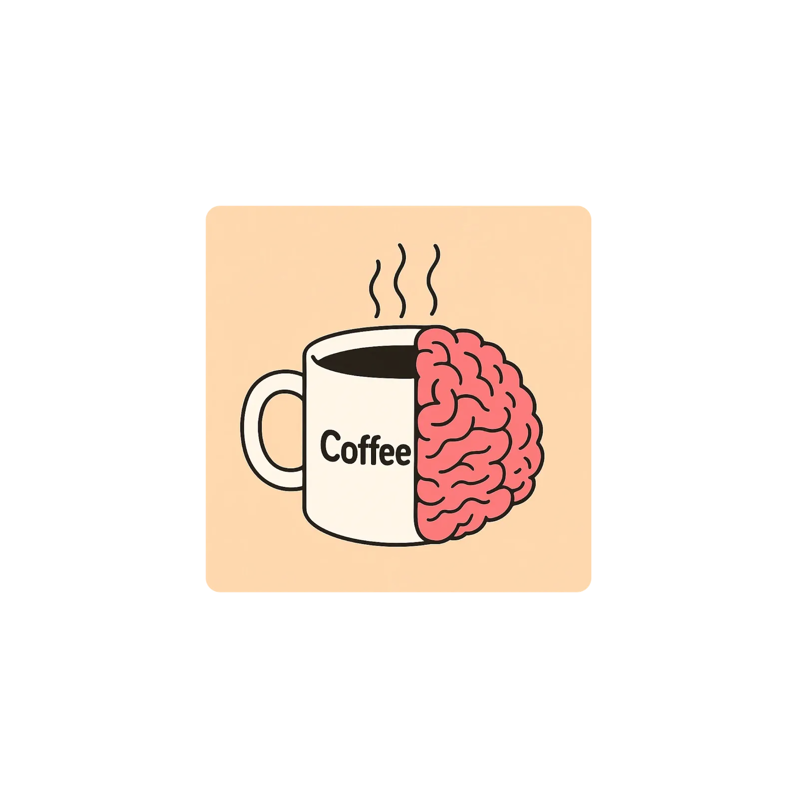 Mousepad coffee 30x30 PRO | Custom