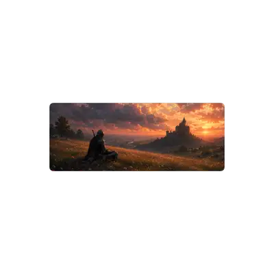 Mousepad Caballero paisaje 82x32 PRO | Custom