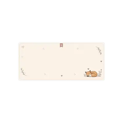 Mousepad Zorrito durmiendo 90x40 Classic | Custom