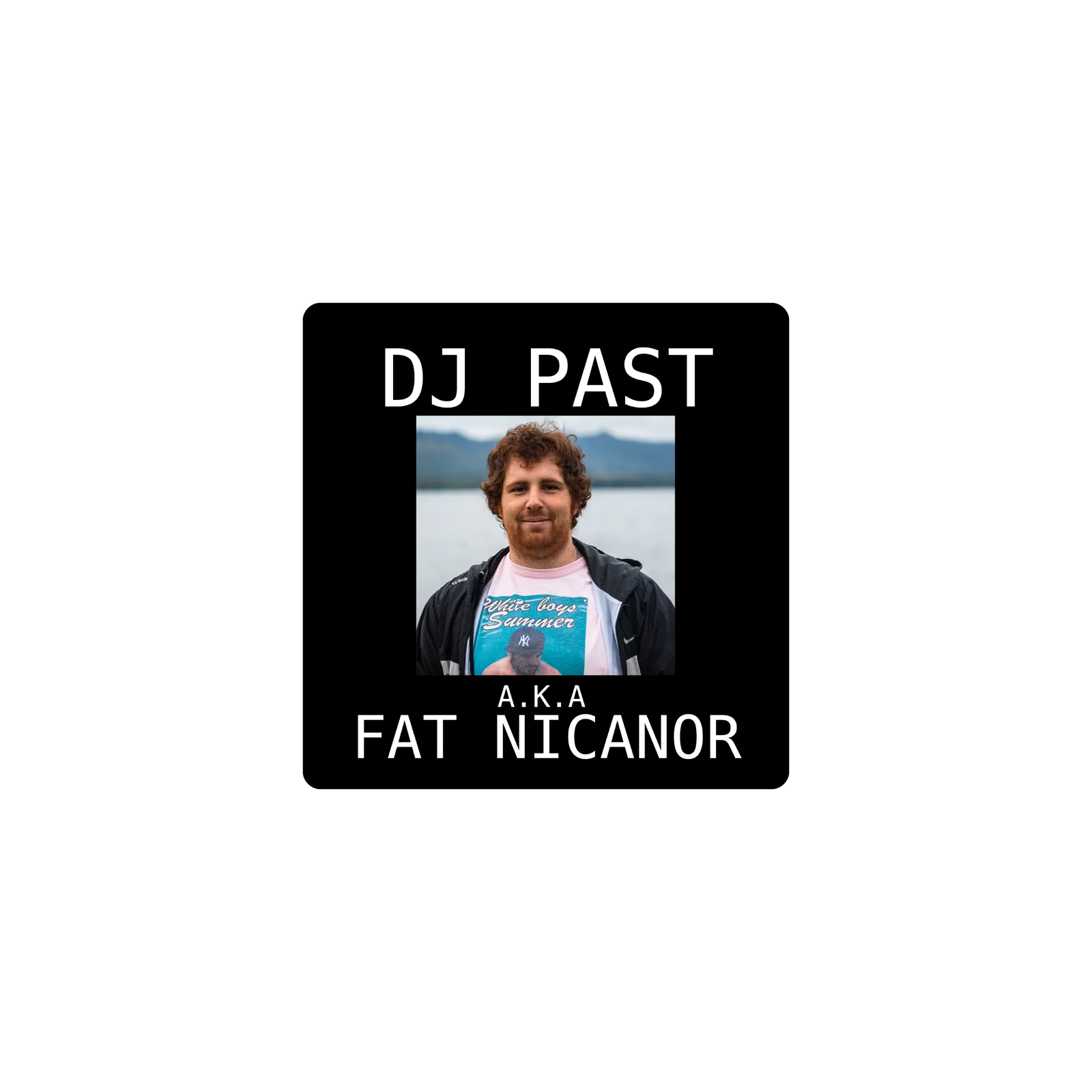 Mousepad DJ PAST 25x25 PRO | Custom