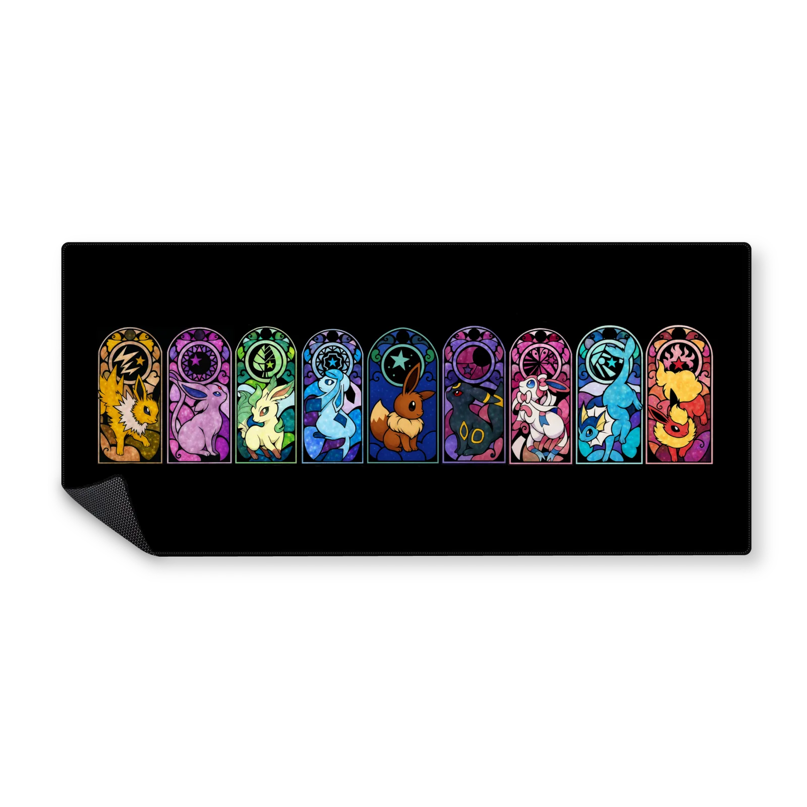 Mousepad Eevee evoluciones 90x40 Classic | Custom