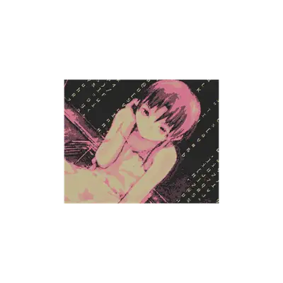 Mousepad Lain Pink 50x40 PRO | Custom-recto