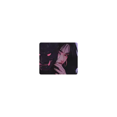 Mousepad Oni girl máscara 30x25 PRO | Custom