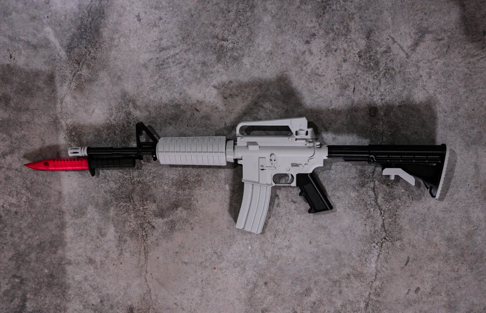 ARMA DE JUGUETE M4 (NO BAN PLS)| NOTMID 3D