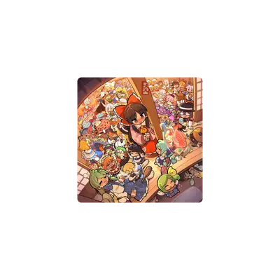 Mousepad Touhou Fiesta 50x50 PRO | Custom
