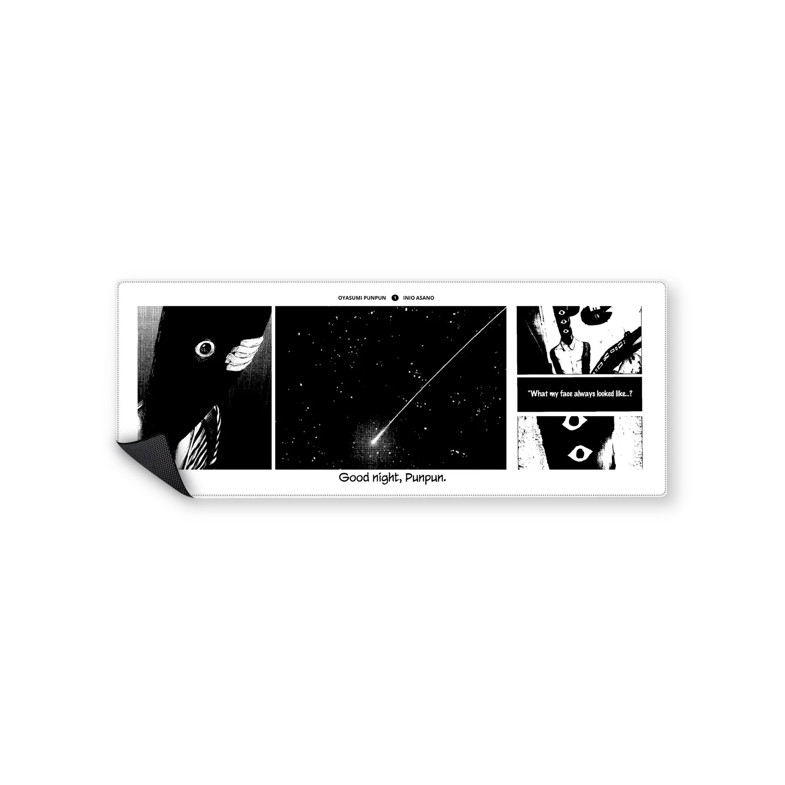 Mousepad Good night PunPun 82x32 Classic | Custom