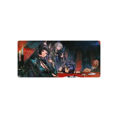 Mousepad A storm of falling stars 90x40 PRO | Custom