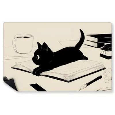Mousepad Black Cat Serie PRO de NOTMID, foto 4