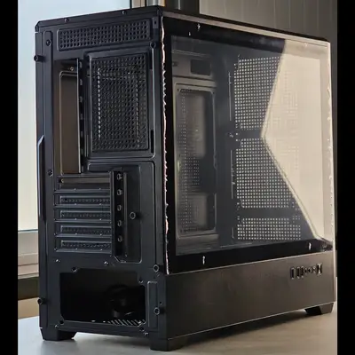 Gabinete Notblack Mid-Tower ATX de cristal templado NOT DROP, foto 3