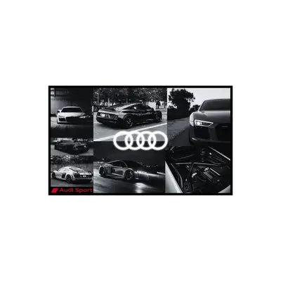 Mousepad Audi R8 84x50 PRO | Custom-recto