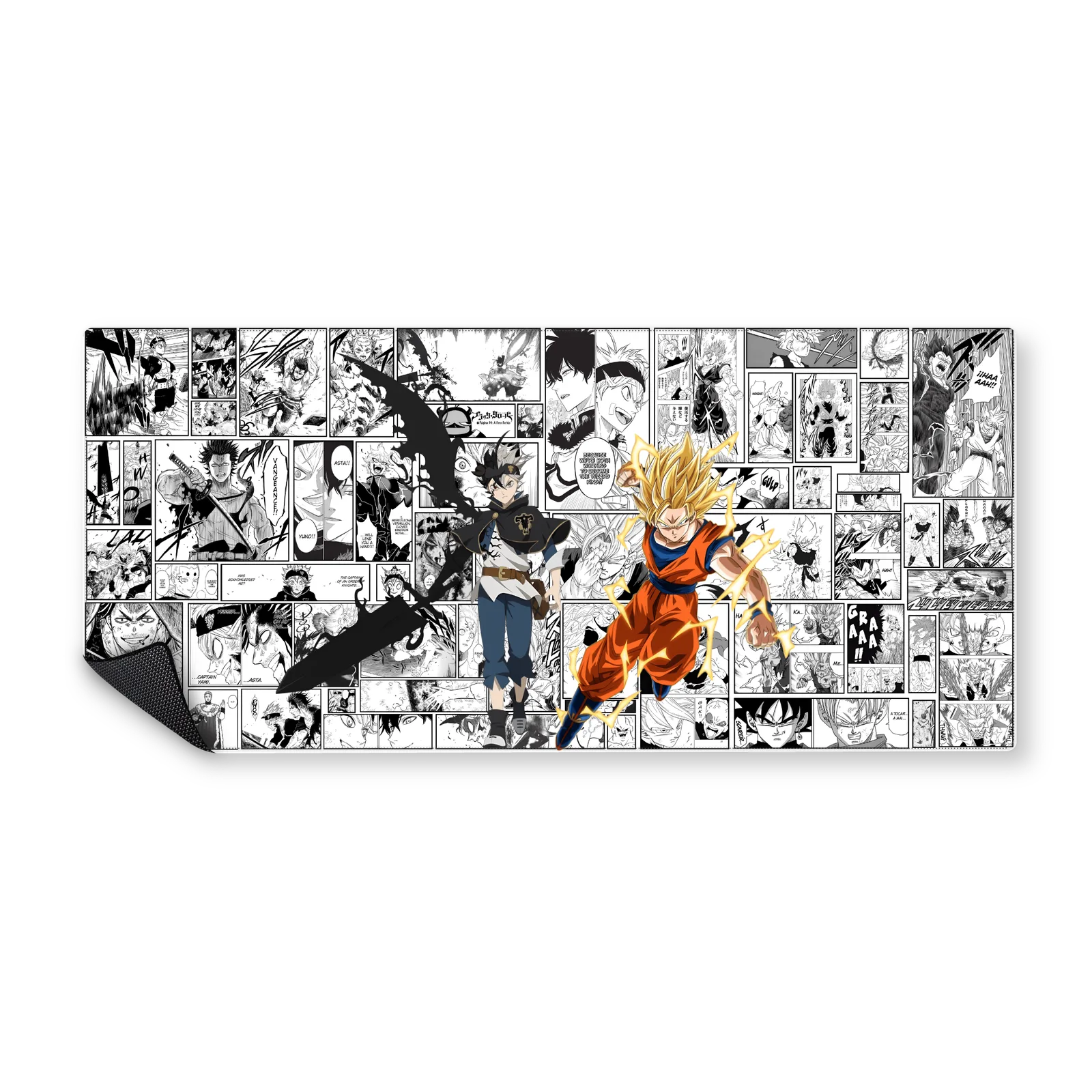 Mousepad Asta x Goku 90x40 Classic | Custom