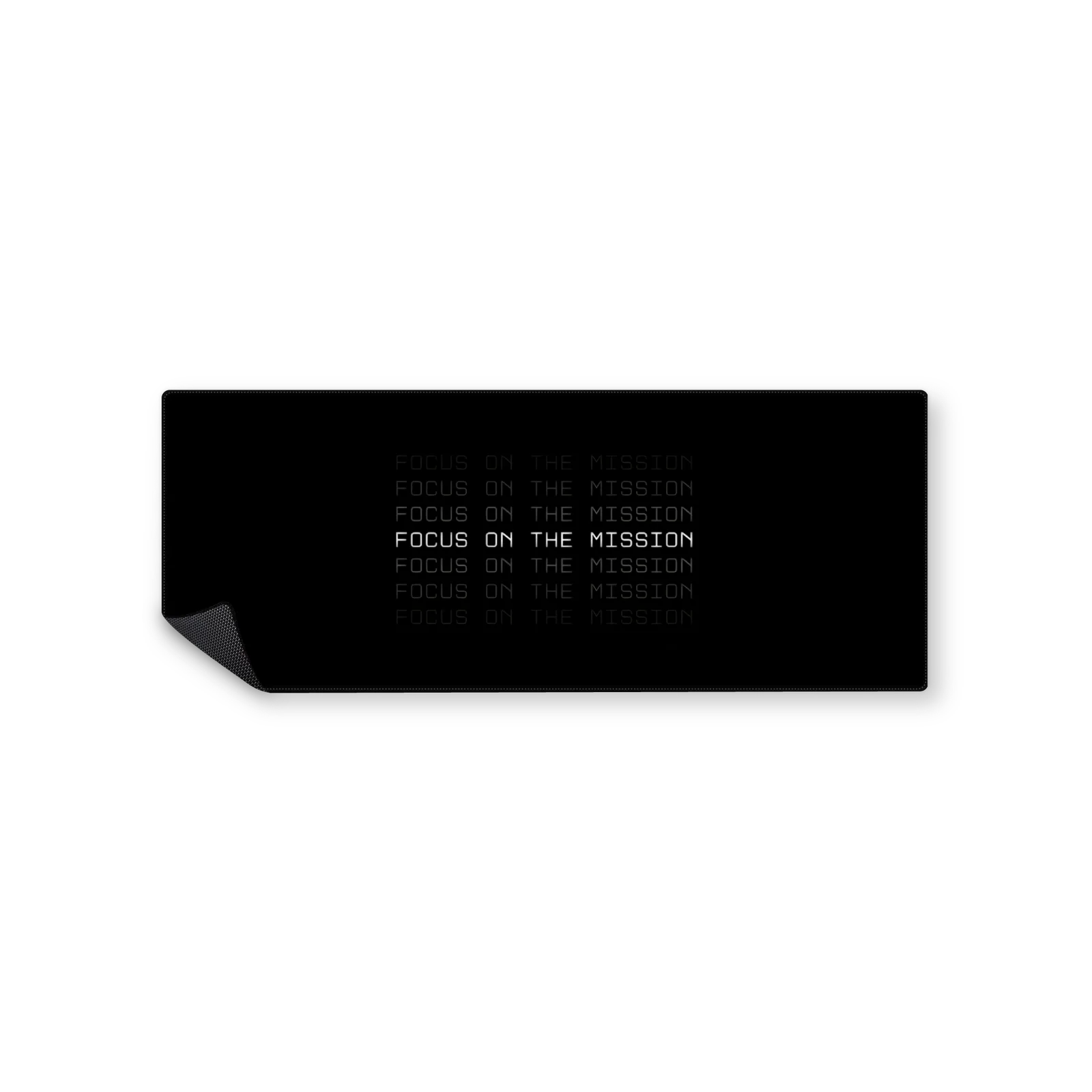 Mousepad Focus on the mission 82x32 Classic | Custom