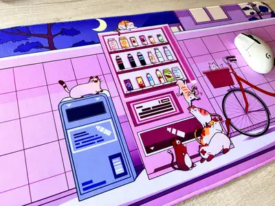Mousepad Cat Market Serie PRO de NOTMID, foto 5