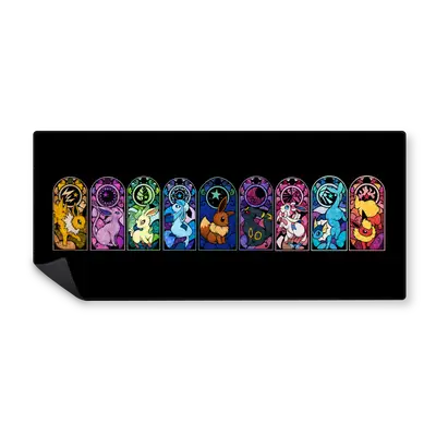 Mousepad Eevee evoluciones 90x40 Classic | Custom
