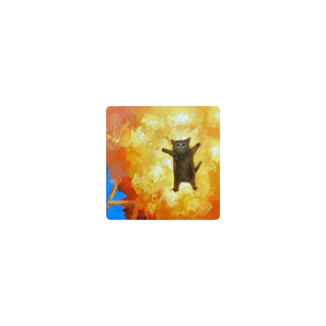Gatito explotando