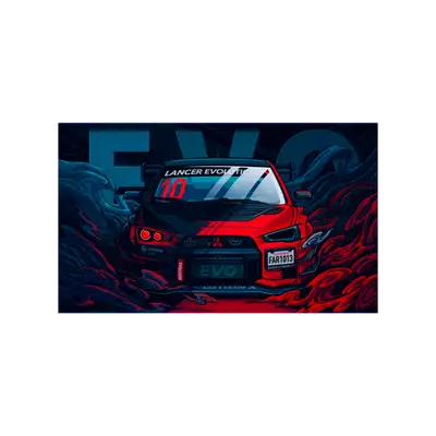 Mousepad evo X fanedit 94x56 PRO | Custom-recto