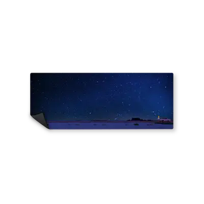 Mousepad homero mirando el cielo estrellado 82x32 PRO | Custom