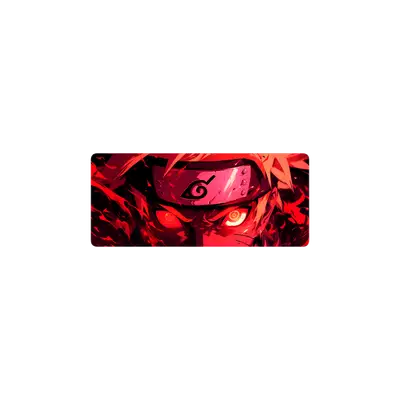 Mousepad naruto fondo rojo 70x30 Classic | Custom