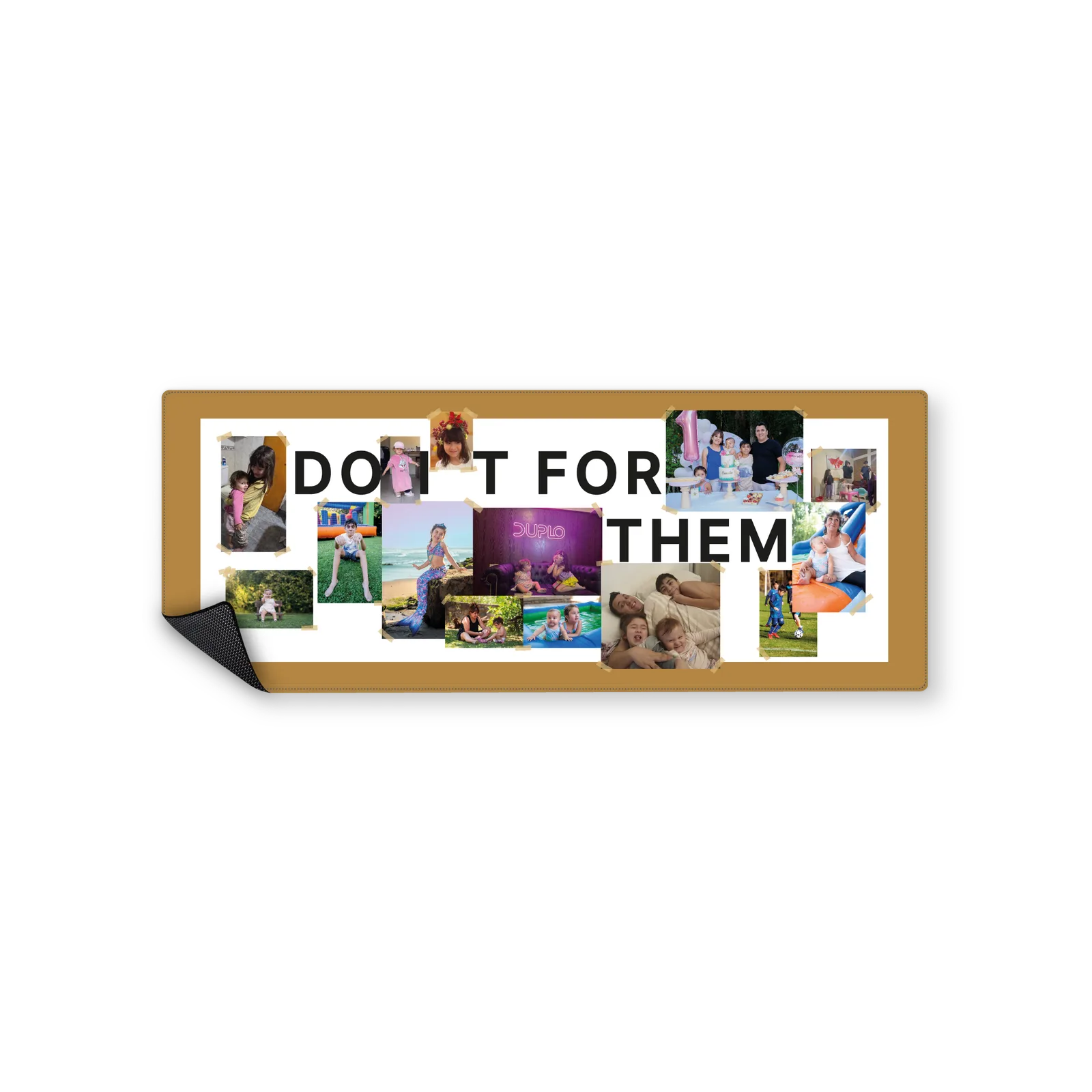 Mousepad DO IT FOR THEM 82x32 Classic | Custom