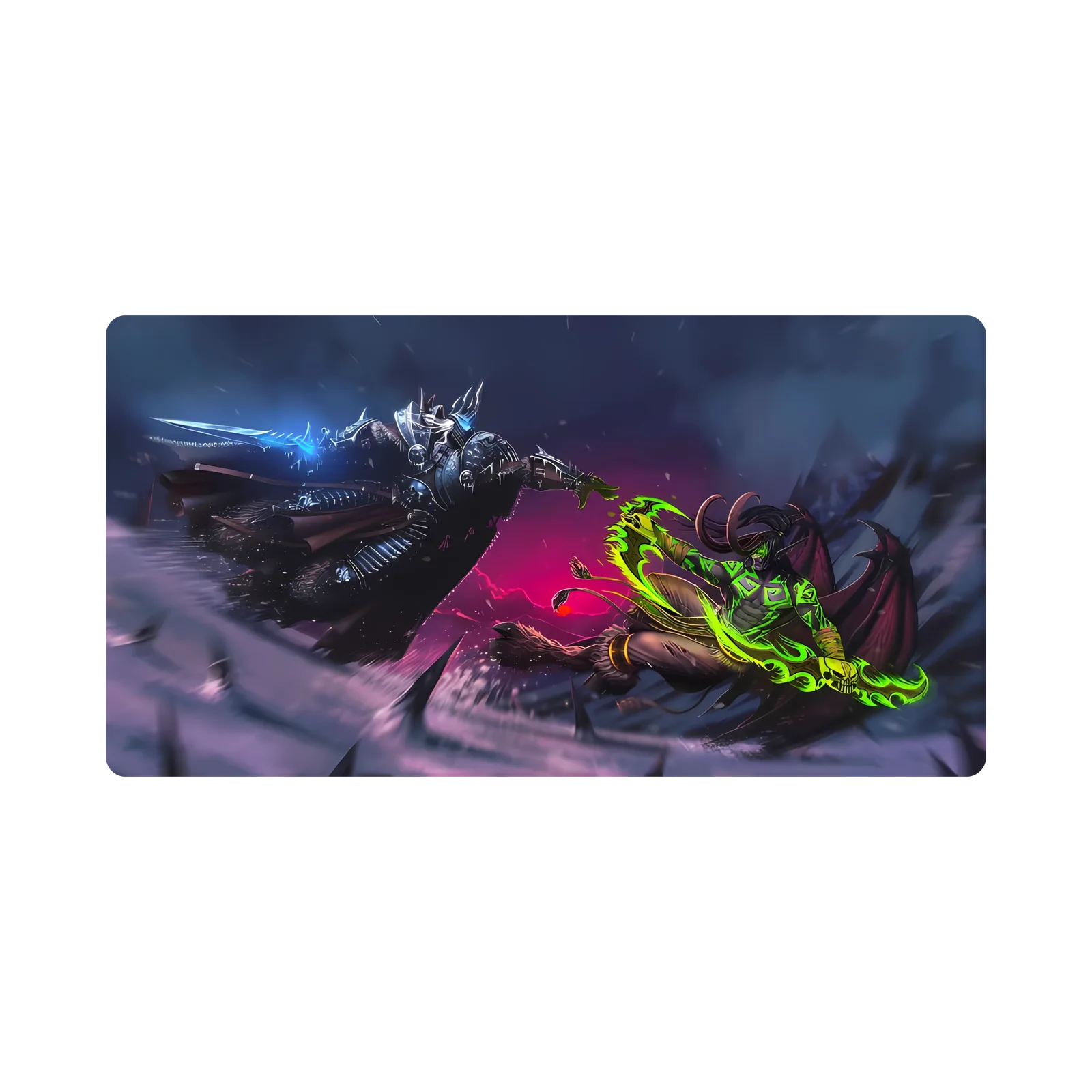 Mousepad Arthas VS Ilidan 140x73 Classic | Custom