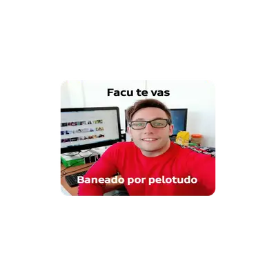 Mousepad Baneado por pelotudo 40x30 Classic | Custom