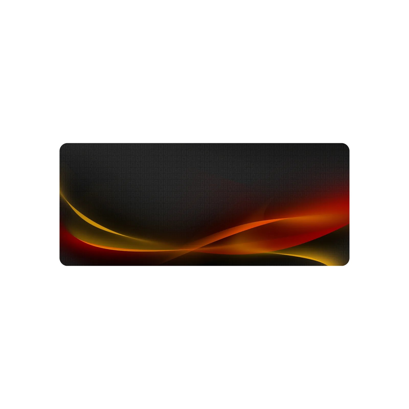 Mousepad ondas abstractas 65x27 Classic | Custom