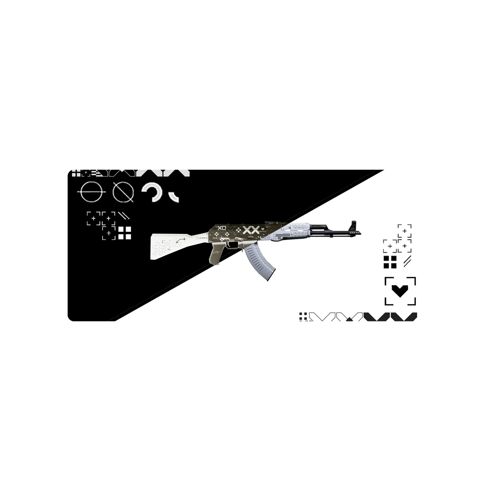 Mousepad Printstream ak47 60x25 Classic | Custom