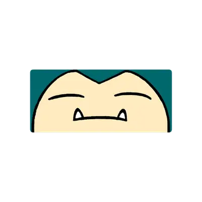 Mousepad snorlax 90x40 Classic | Custom