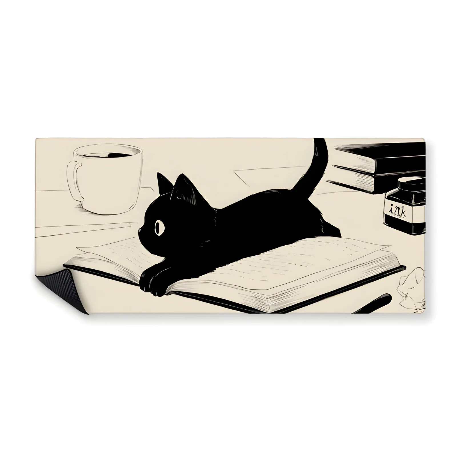 Mousepad Black Cat Serie PRO de NOTMID