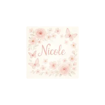 Mousepad Nicole 50x50 PRO | Custom