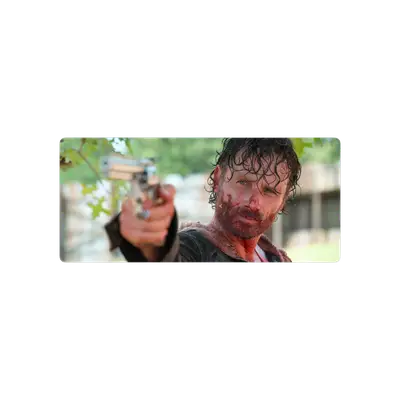 Mousepad Rick Grimes 4k 90x40 Classic | Custom