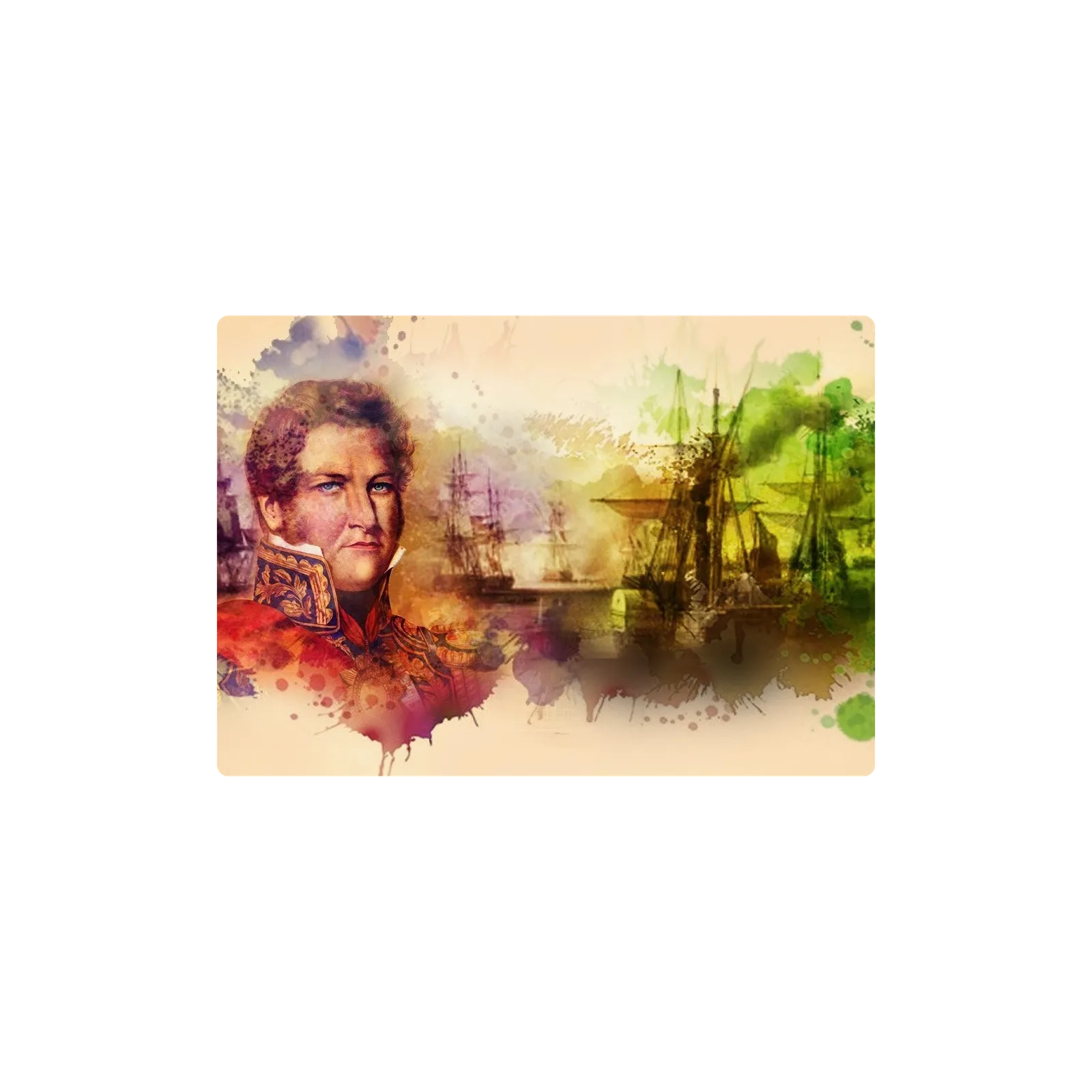 Mousepad Viva Rosas y la patria 60x42 Classic | Custom