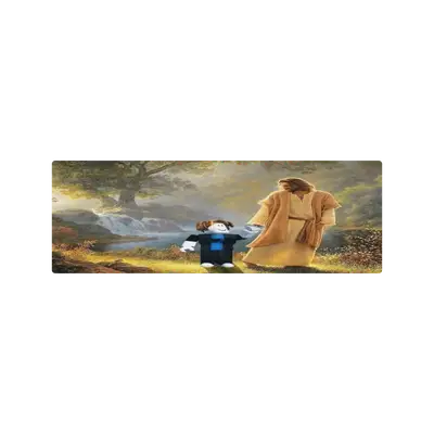 Mousepad jesus con su hijo 90x30 Classic | Custom