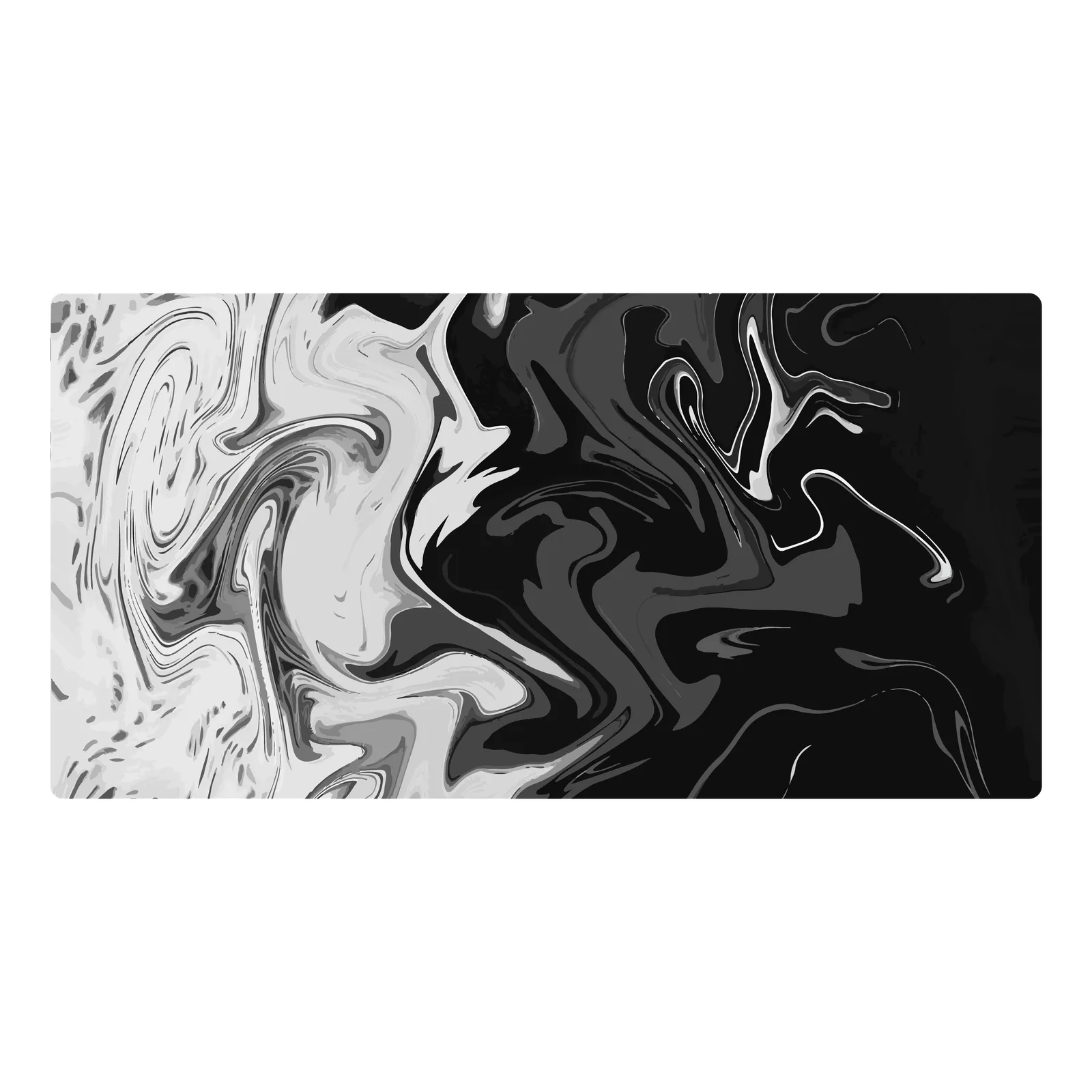 Mousepad B&W LIquid 140x70 Classic | Custom
