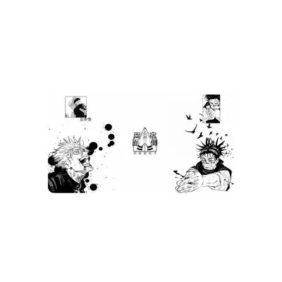 Mousepad Jujutsu kaisen gojo y choso 90x50 PRO | Custom