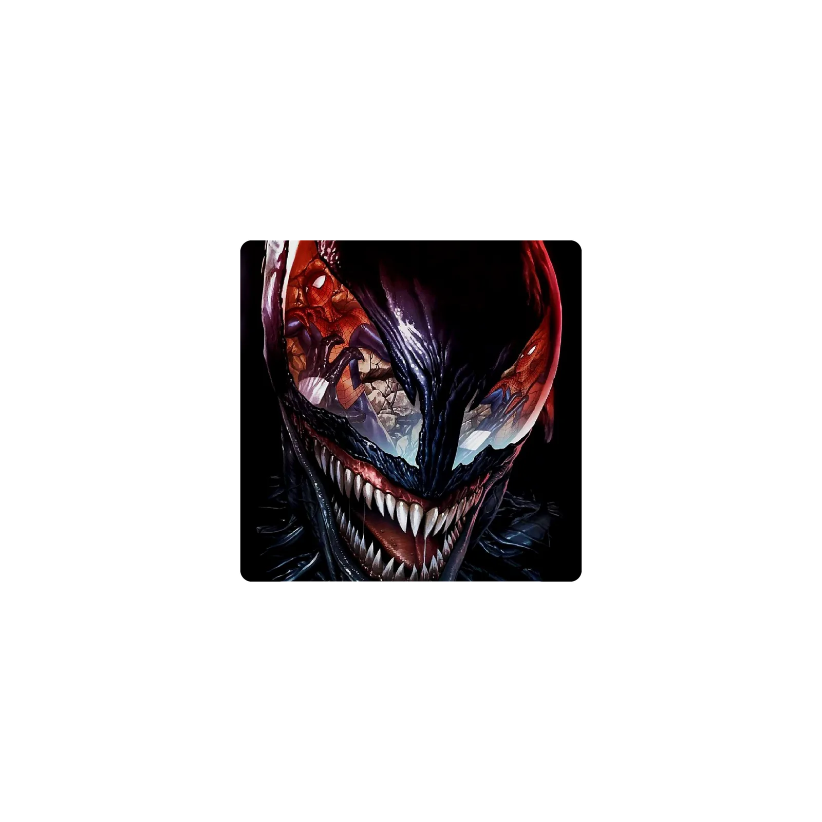 Mousepad Venom Spiderman 25x25 PRO | Custom