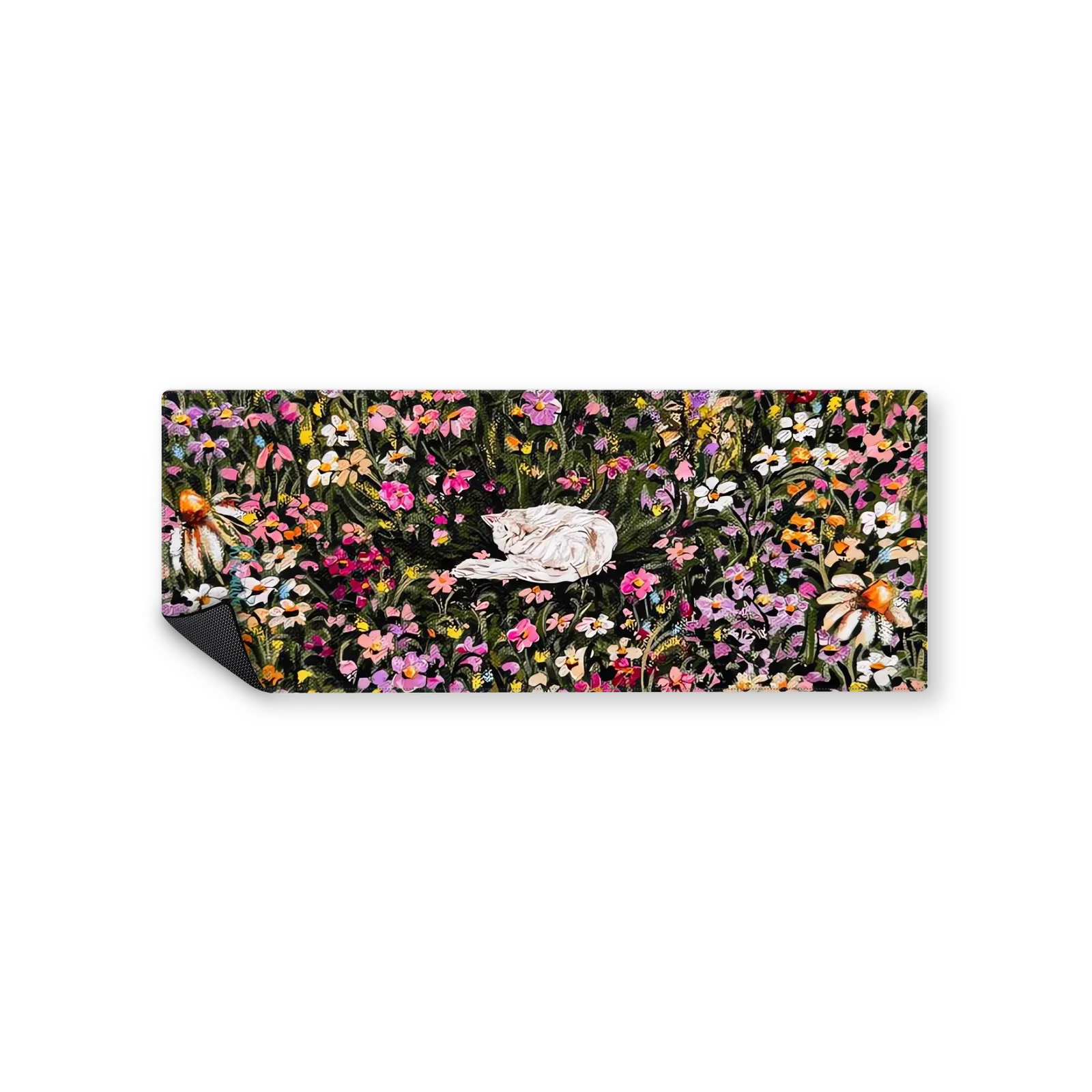Mousepad Gato en el campo 82x32 Classic | Custom
