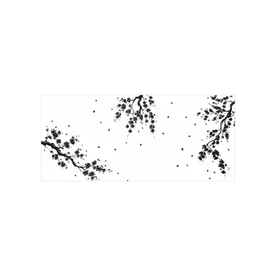 Mousepad Japanese cherry blossom mouse pad 90x40 PRO | Custom-recto