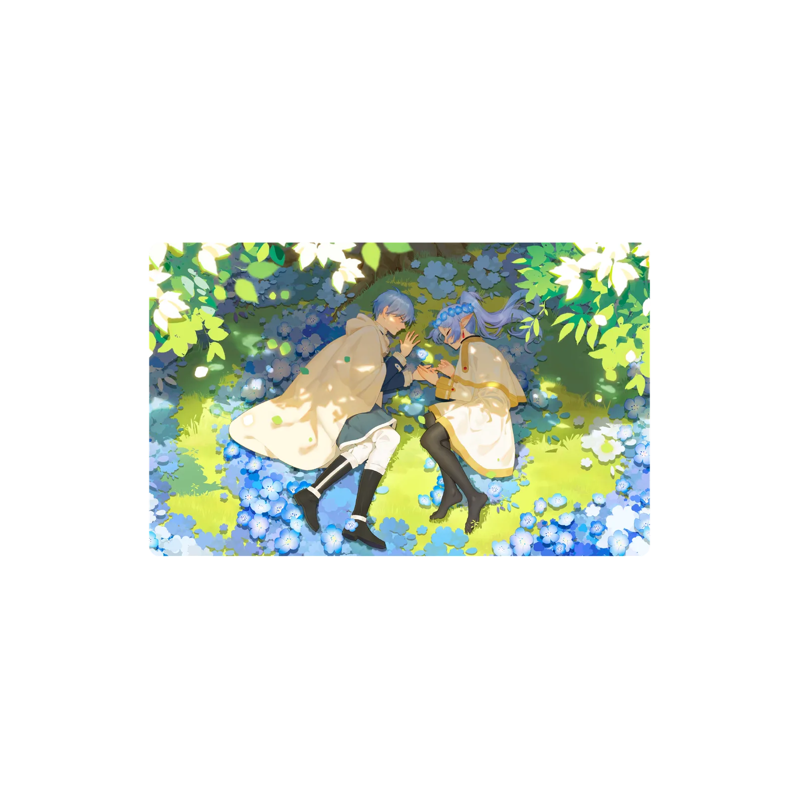 Mousepad Frieren y Himmel 80x50 Classic | Custom