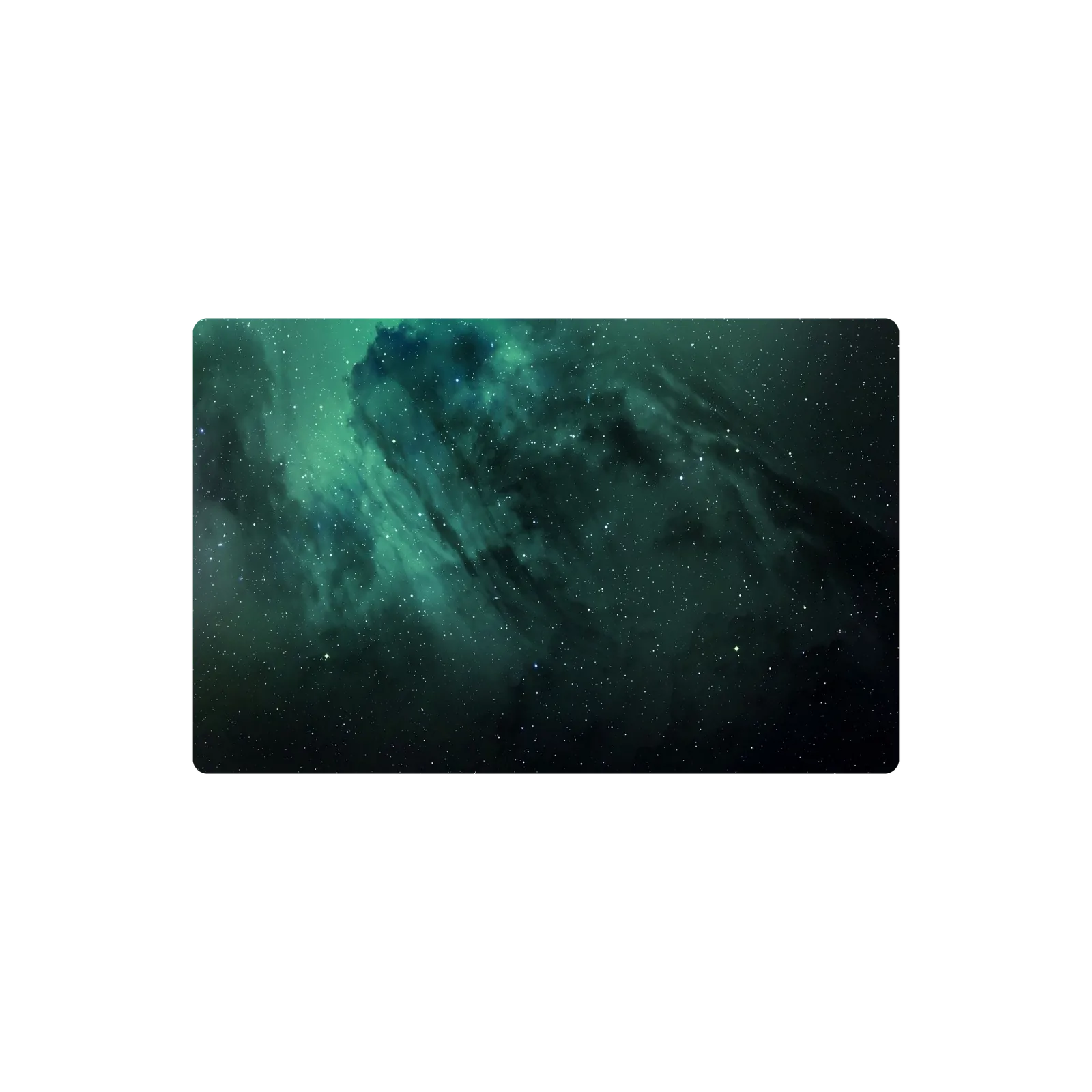 Mousepad Aurora verde 70x45 Classic | Custom