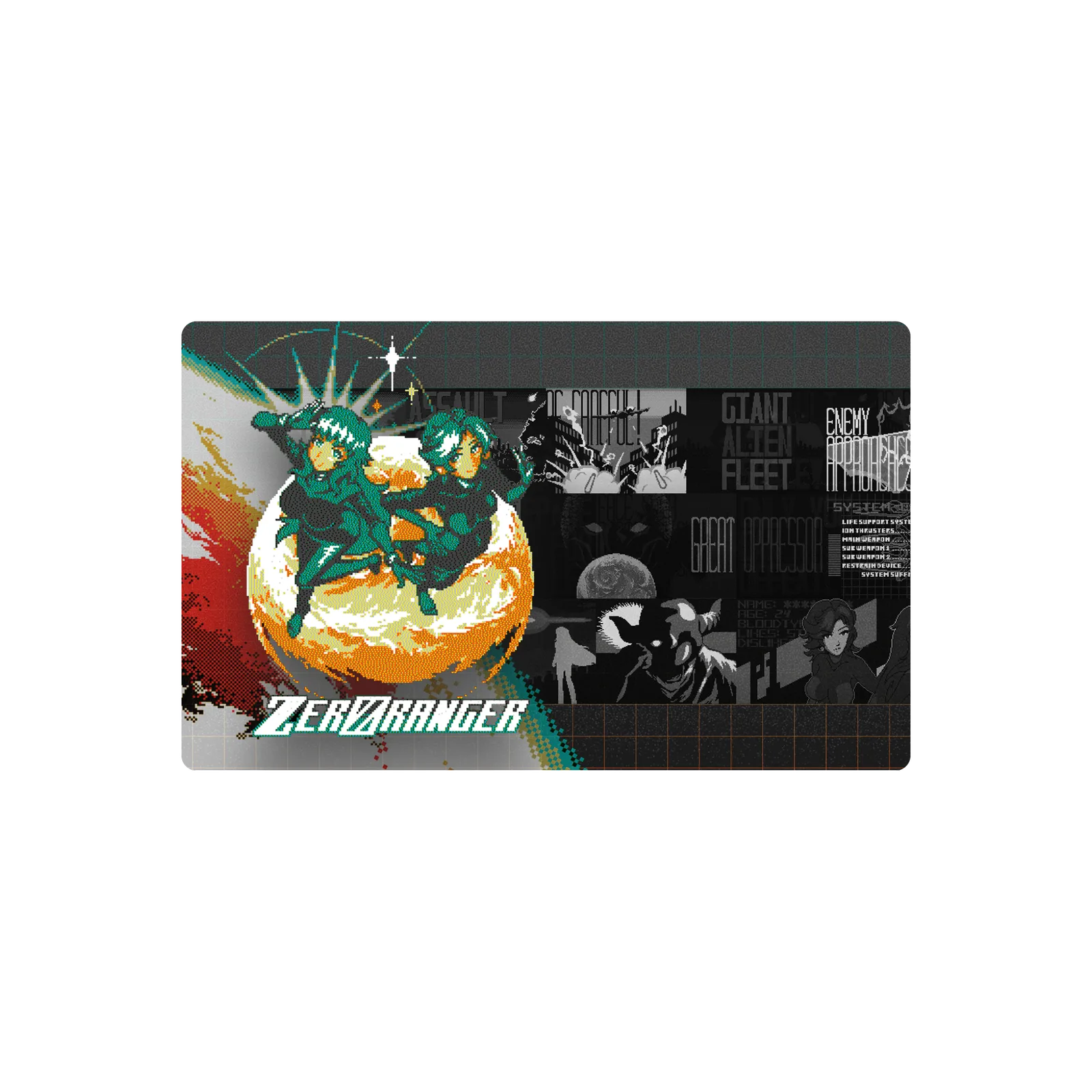 Mousepad Zeroranger 96x59 Classic | Custom