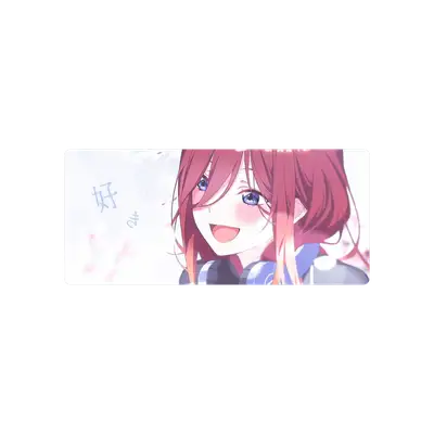 Mousepad Miku Nakano 90x40 PRO | Custom