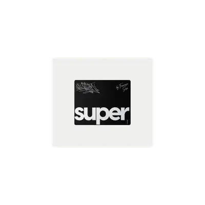 Mousepad super negro con letras blancas 45x40 PRO | Custom