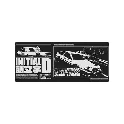 Mousepad Intial D Vintage 120x50 Classic | Custom