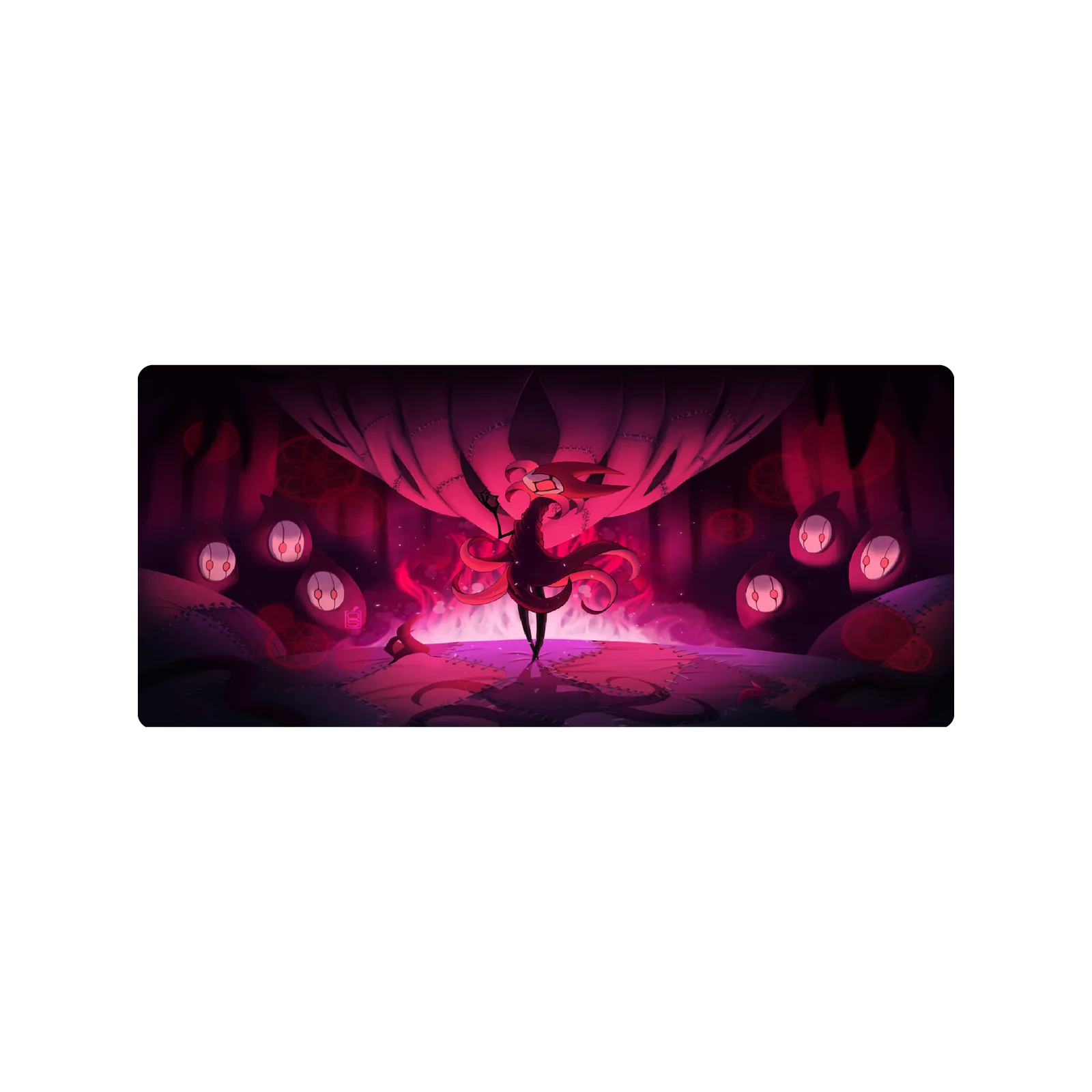 Mousepad Hollow Knight Rey Pesadilla Grim 89x39 Classic | Custom