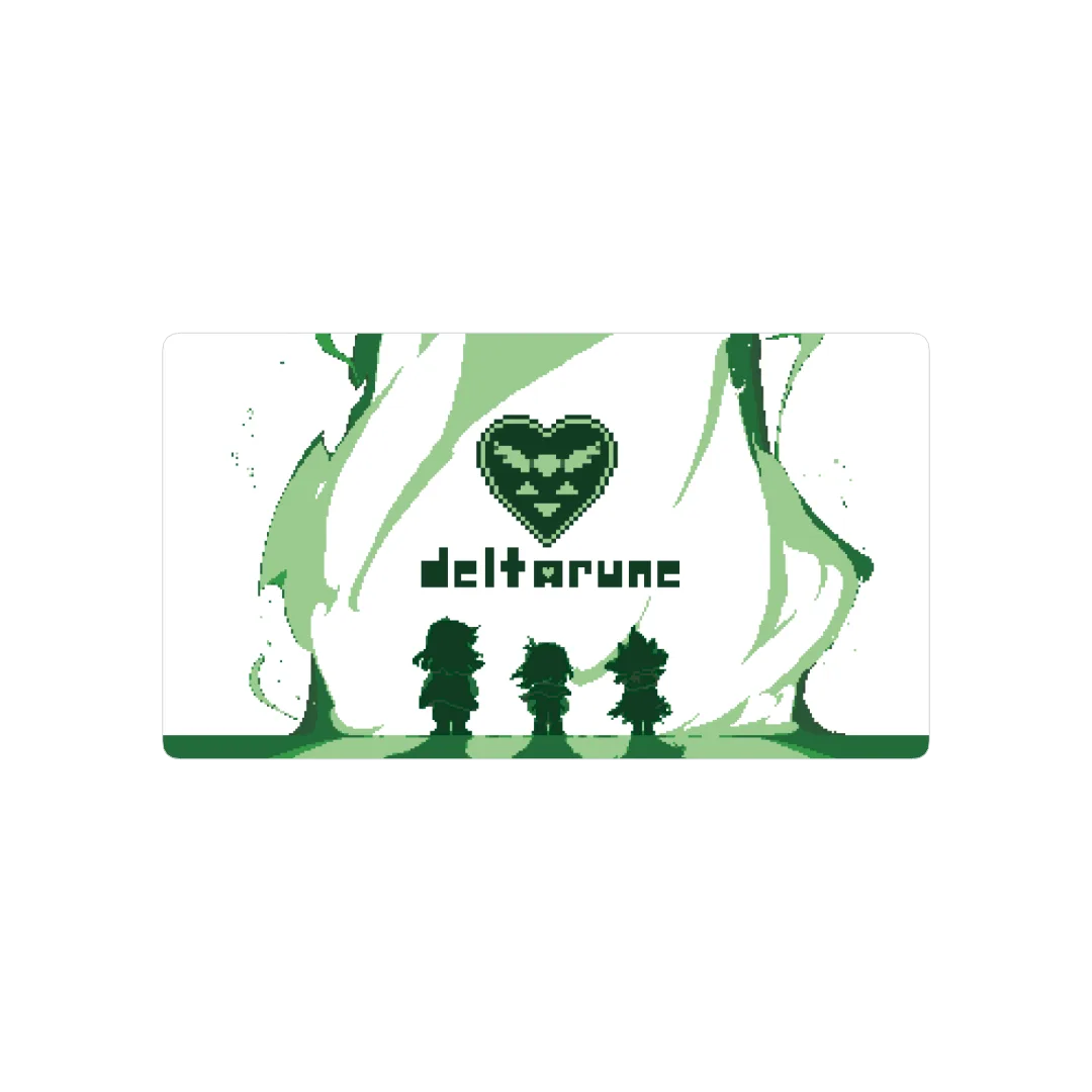 Banner Deltarune en verde