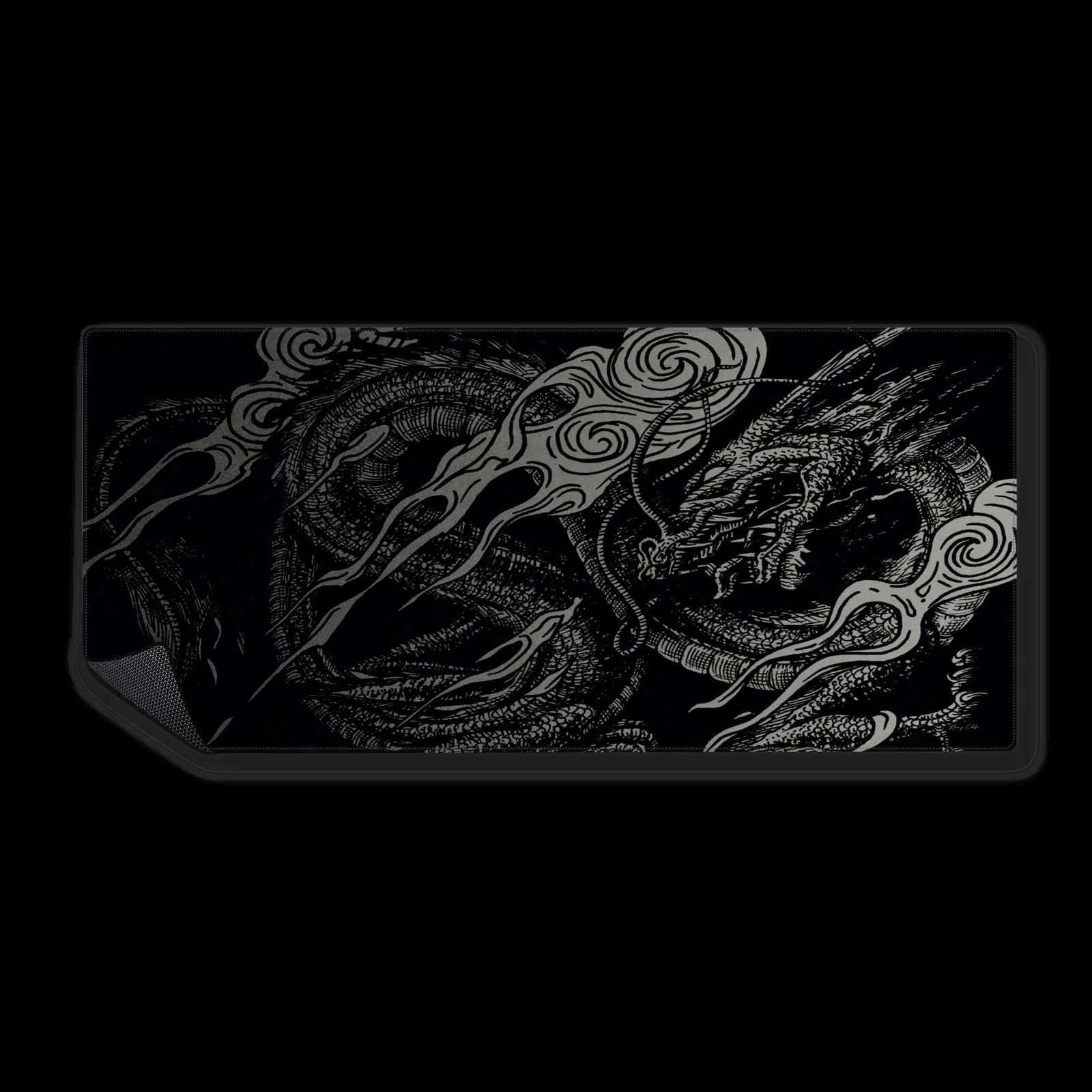 Mousepad Dragon con firmas 90x40 Classic | Custom