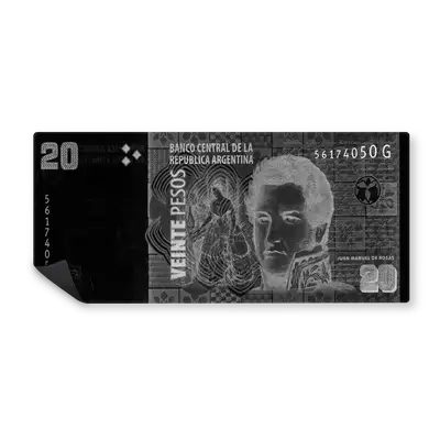 Mousepad 20 Pesos Serie Classic de NOTMID, foto 2