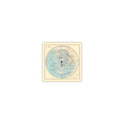 Mousepad Mapa Mundi Argentina 25x25 Classic | Custom